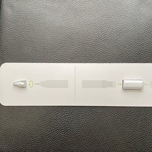 Unopened Apple Pen Tip and Charger Converter